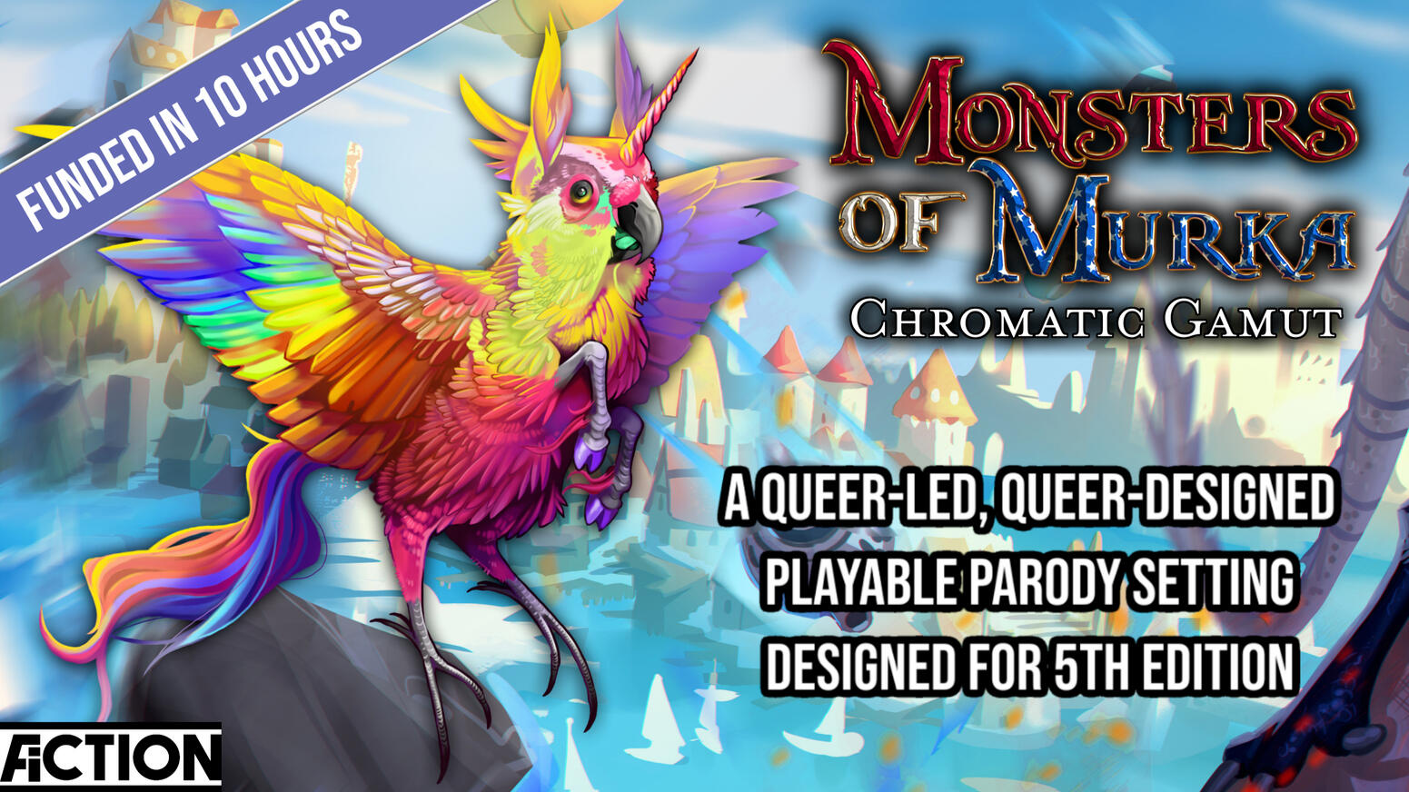 Designer, Writer, Illustrator, &amp; Concept Artist on Monsters of Murka: Chromatic Gamut